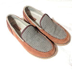 Men's SOREL Loafers Moccasin Suede Rubber Sole